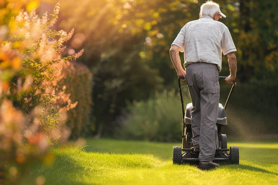 best electric self propelled lawn mower