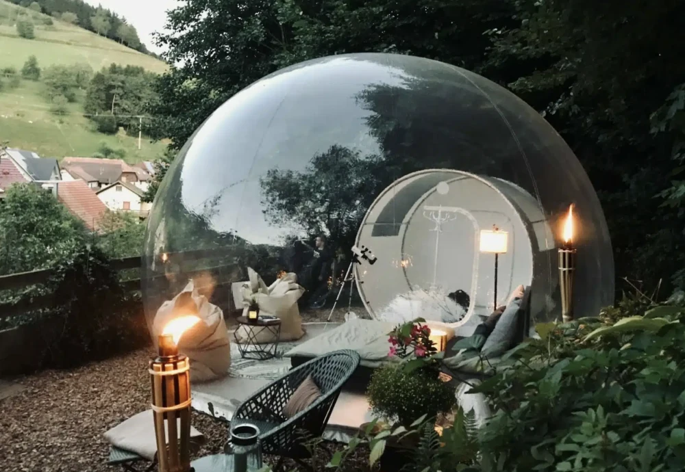 inflatable tent looks like bubble