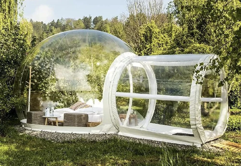 transparent igloo tent