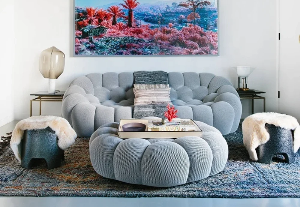 cloud couch in living room