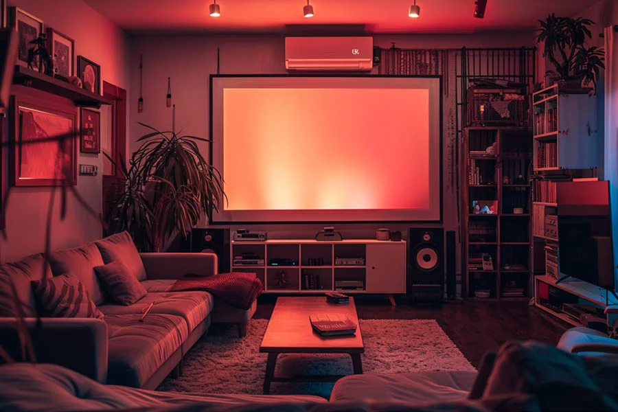 projector for home with screen